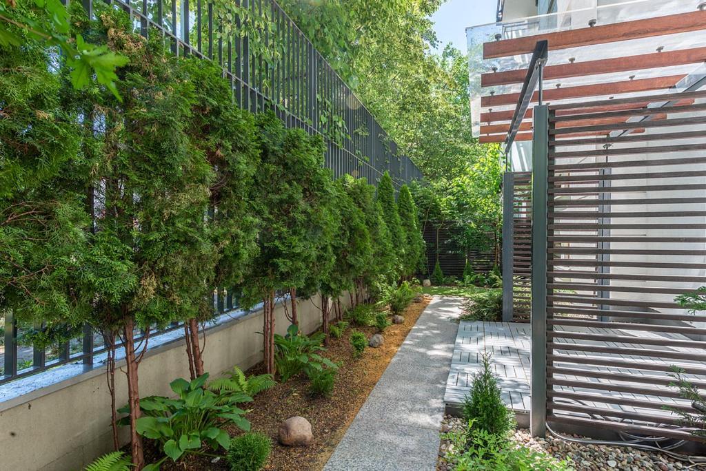 Apartment Powisle With Garage Warschau Exterior foto
